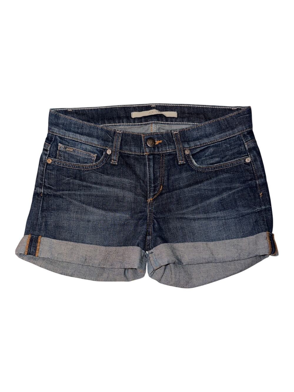 Joe’s Jeans Women’s Size 25 Cuffed Dark Wash Denim Shorts